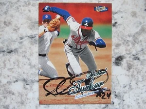 Braves Michael Tucker Signed Autographed 1998 Fleer Ultra Mint - Picture 1 of 1