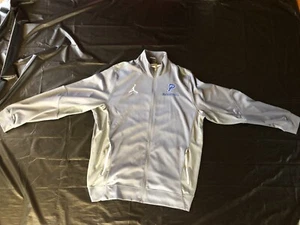 Nike Air Jordan Men’s Dri-Fit Zip Down P Team Issued Warmup Jacket Gray Size XXL - Picture 1 of 14