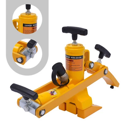 10000LBS Heavy Duty Tractor Truck Hydraulic Bead Breaker Tire Changer +Foot Pump - Image 1 of 4