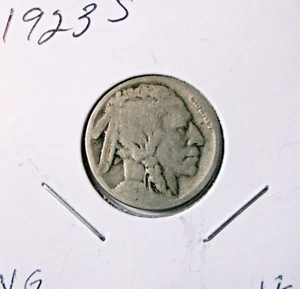 1923 S Buffalo Nickel VG - Bild 1 von 3