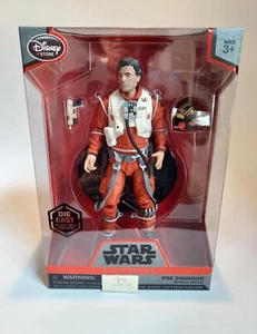 Disney Store Poe Dameron Elite Series Die Cast Action Figure 6.5" Star Wars NIB - Picture 1 of 4