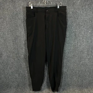 Men's BYLT Ace Jogger Pants W34 L28 Black Performance Stretch Premium Basics - Picture 1 of 14