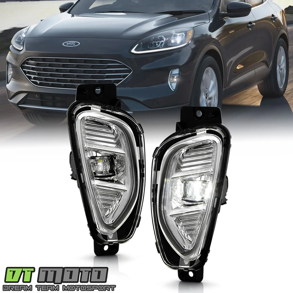 Luces antiniebla LED para parachoques Ford Escape 2020-2022 luces de conducción con interruptor izquierda+derecha Foto 1 de 4