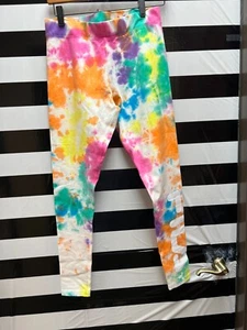 Women NWOT "Fila" rainbow colored leggings.Size Med. - Picture 1 of 2