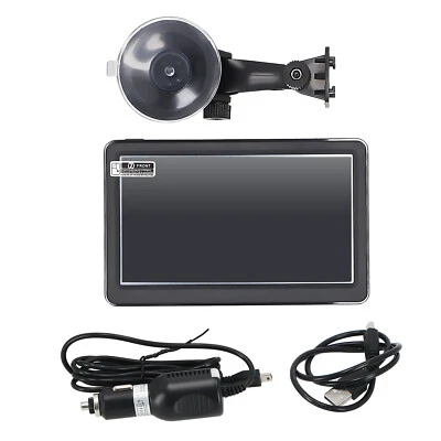 Multilingual GPS Navigation Touch Screen w/ Spoken For Truck Car RV Ambulance - Image 1 of 4