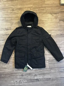 WenVen Men's Winter Thicken Cotton Parka Jacket Warm Coat with Removable Hood - Picture 1 of 11