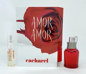 AMOR AMOR CACHAREL EAU DE TOILETTE 5 ML. 0,10 flüssige Unzen + 1,5 ML. 0,05 flüssige Unzen 2 UNI - Bild 1 von 5