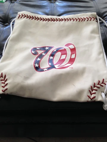 Washington Nationals team backpack sport cinch bag Cover