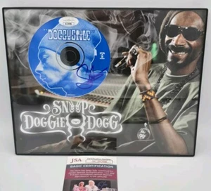 SNOOP DOGG SIGNED 8x10 FRAMED DOGGYSTYLE CD JSA DEATH ROW - Picture 1 of 2