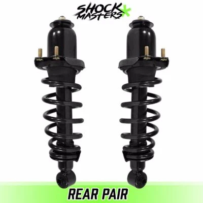 Rear Pair Complete Struts Coil Springs for 2005-2010 Scion tC Foto 1 de 4