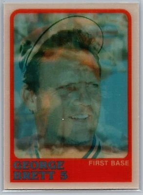 1988 Sportflics #150 George Brett Kansas City Royals - Image 1 of 2