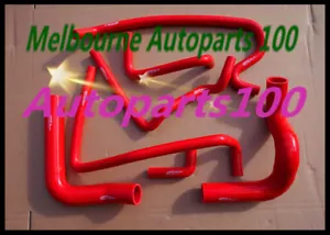 Red Hose VR VS VN VP V8 5.0L SS 304 5L For Holden Silicone Radiator Heater - Picture 1 of 6