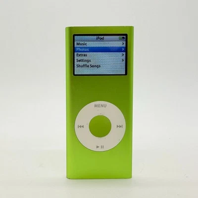 Apple iPod Nano 2nd Generation Green 4GB MP3 A1199 MA426LL/A - Tested - Image 1 of 4
