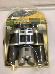 Jeep Binoculars Full-Size High Quality Optics 10 x 50 AND 4 x 22 Travel Size - Picture 1 of 4