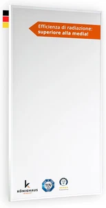 Riscaldatore a Infrarossi - 1000 Watt - Eco-Modello ✓ Doppia Protezione Anti-Su - Foto 1 di 12