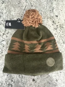 Dakine Jack Pine Merino Beanie, Unisex, Dark Olive, Neu - Bild 1 von 3