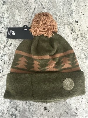 Gorro Dakine Jack Pine Merino, Unisex, Oliva Oscuro, Nuevo Foto 1 de 3