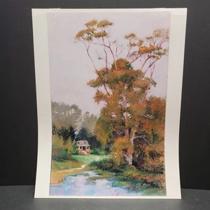 Reif Erickson - Grand Eucalyptus - Signed Print Port Lobos Carmel California Art - Picture 1 of 8