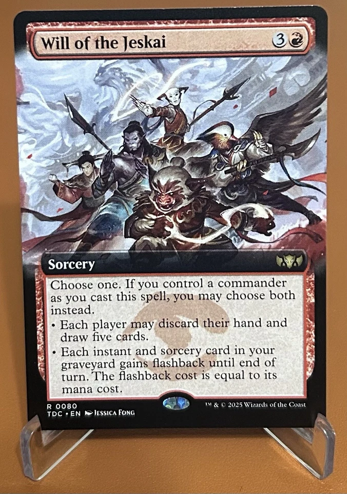 Will of the Jeskai (Extended Art) Commander: Tarkir: Dragonstorm Regular - Image 1 of 1