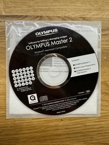 Olympus Master 2 Software for Editing and Managing Images New Sealed Windows Mac - Picture 1 of 2
