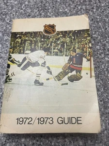 1972-1973 - NHL HOCKEY GUIDE ~EX!! - Imagen 1 de 1