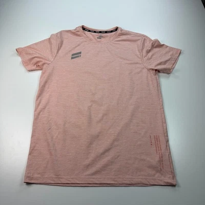 Рубашка мужская Hurley Performance средний размер оранжевая с круглым вырезом легкая эластичная - Изображение 1 из 4