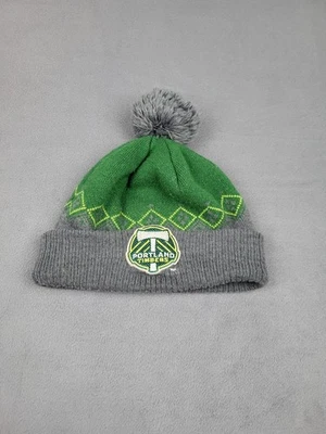 Adidas Portland Timbers Soccer Beanie Adult One Size Skull Cap Logo Stretch Warm - Image 1 of 4