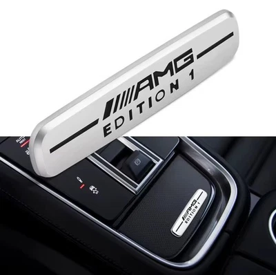 AMG Edition 1 Badge Emblem Self Adhesive Interior Sticker For Mercedes Benz - Image 1 of 4