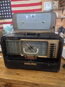 Vintage Zenith Trans-Oceanic Transoceanic Wave Magnet H500 Radio - Picture 1 of 11
