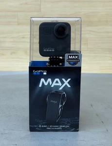 GoPro Max 360 SPCC1 Action Camera Black 1080p 16.6MP Waterproof (up to 16ft) - Picture 1 of 6