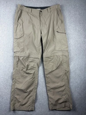 Calça Columbia Masculina 36x30(29) Omni-Shade Conversível com Zíper Caminhada Carga Externa - Imagem 1 de 4