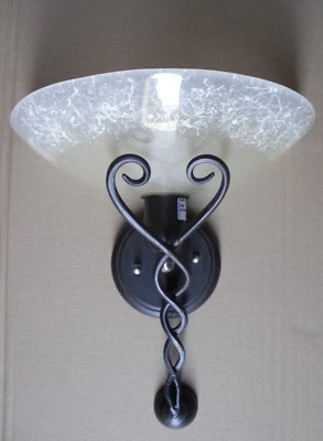 Applique 586B ULMA, in VETRO SCAVO E METALLO E27 60W - Immagine 1 di 4