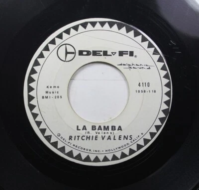 Hear! Rock Latin Promo 45 Ritchie Valens - La Bamba / Donna On Del Fi - Image 1 of 2