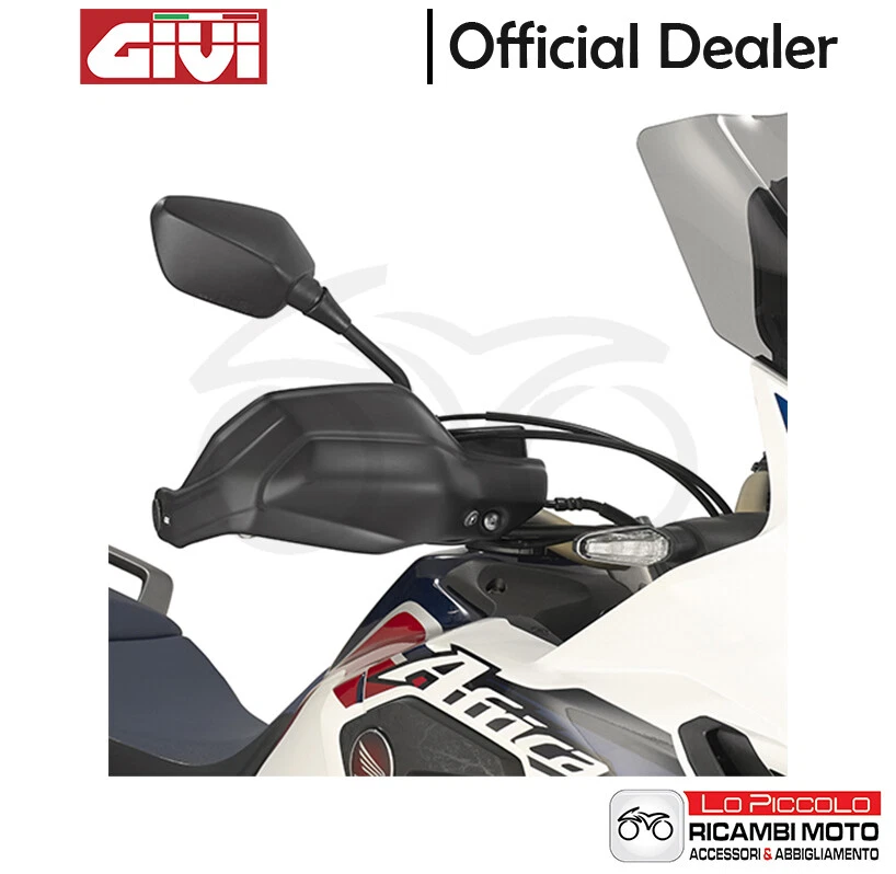 HP1144 GIVI PROTEZIONI PARAMANI NERI ABS HONDA CRF1000L Africa Twin 2018 2019 Foto 1 de 1