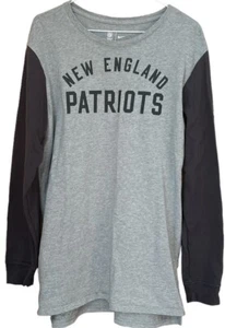 New England Patriots Men's NFL Team Apparel Shirt Long Sleeve Nike Tee Large - Picture 1 of 5