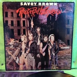 Savoy Brown - Rock 'N Roll Warriors - 12" VInyl LP Record (1981) Accord ST 7002 - Picture 1 of 4