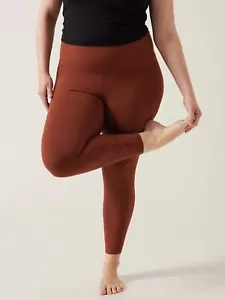 NWT Athleta Ultra High Rise Elation 7/8 Tight 3X 24W 26W Ancient Mahogany Brown - Picture 1 of 10
