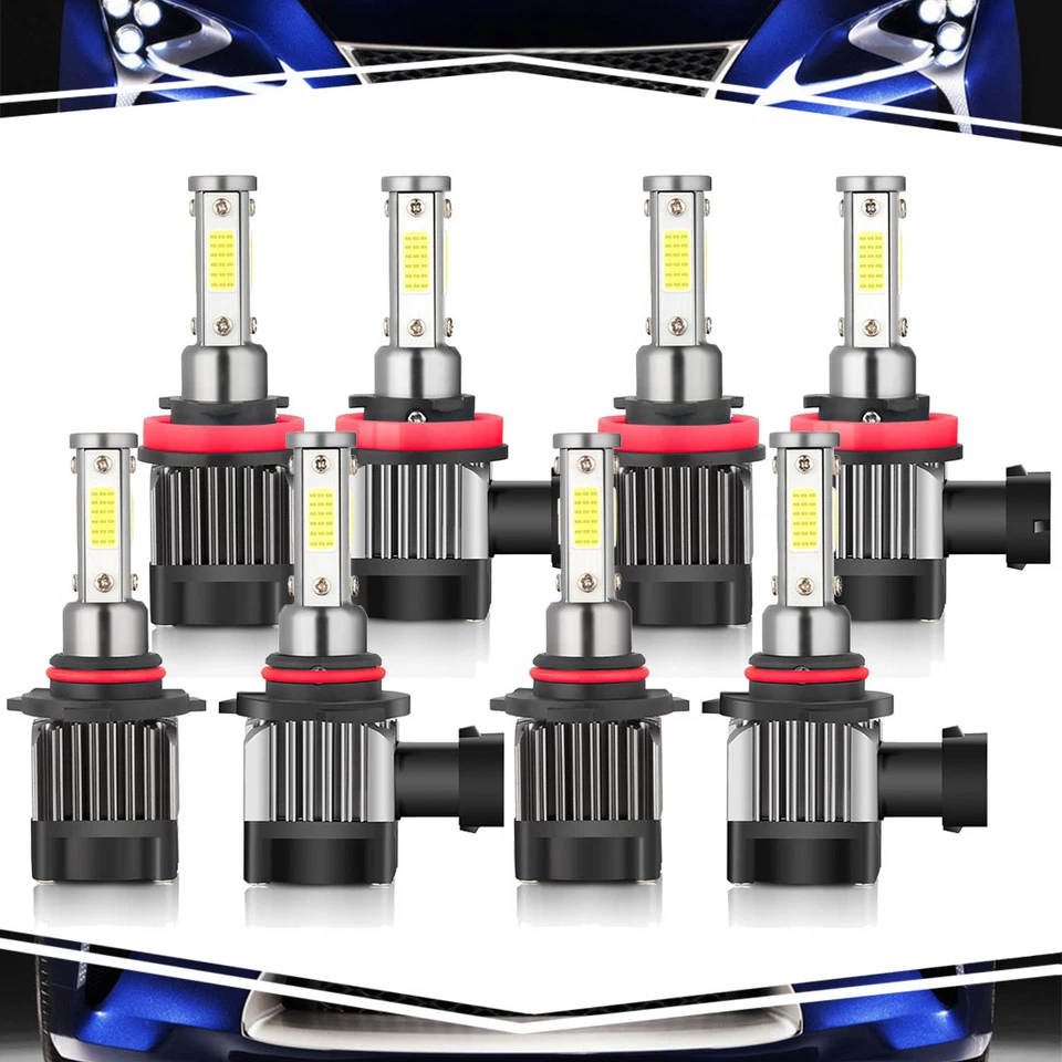 For Mazda 3 2010-13 4 Pair 9005+9006+2x H11 Daytime Running Light Bulb Headlight Foto 1 de 4