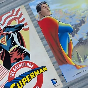 Superman Graphic Novel Set: The Golden Age Vol. 1 & All-Star Superman - Imagen 1 de 7