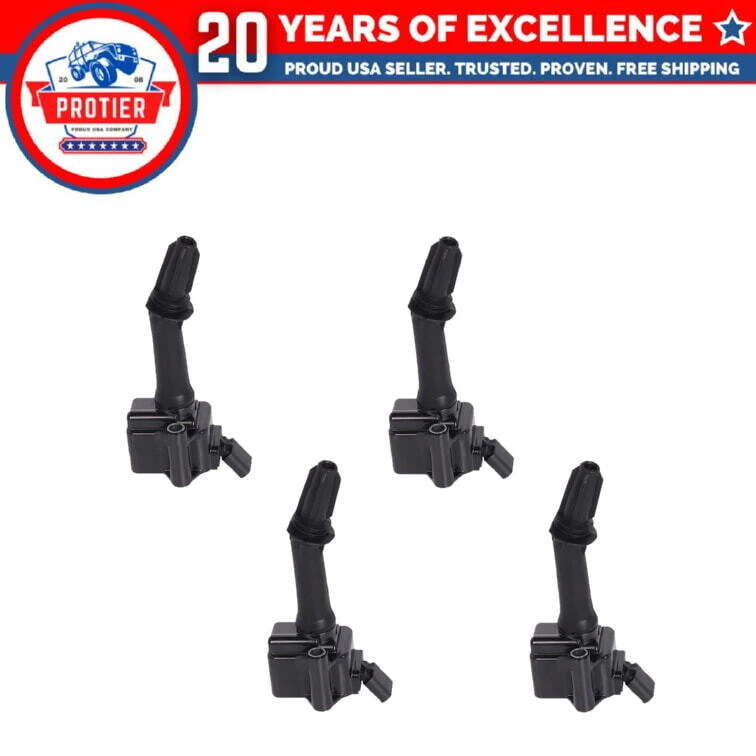 Set of 4 Ignition coil Compatible with Ford Fusion/Mercury Milan L4 - Image 1 of 1