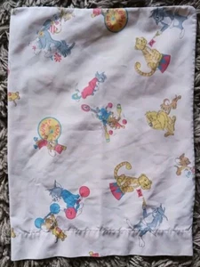 Funda de almohada vintage Tom and Jerry Circus para bebé ~ Wamsutta muselina fina 100 % algodón - Imagen 1 de 2