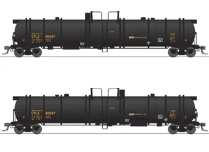 Broadway Limited HO Scale ~ Union Tank Car UTLX ~ Cryogenic Tank Car ~ 2 Pack - Picture 1 of 3