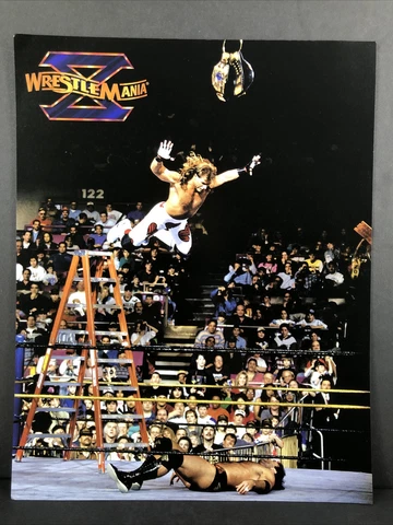 Shawn Michaels Vs Razor Ramon WWE Wrestlemania X Poster 11x14 Cover