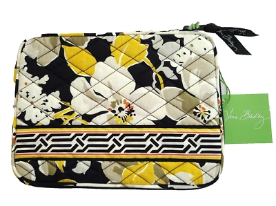 Vera Bradley Dogwood eReader eBook Sleeve 8.5x6.5 Padded Zip Catch All Pouch N71 - Image 1 of 4