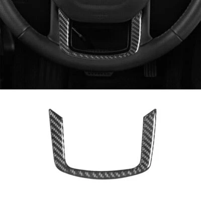 Cubierta del panel del volante de fibra de carbono vinilo deportivo para Land Rover Range Rover Foto 1 de 4
