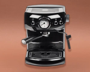 Acopino Palermo Siebträger Einsteiger Espressomaschine für Zuhause Platzsparend - Bild 1 von 6