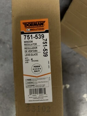 Conjunto de motor y regulador de ventana eléctrica Dorman 751-539 para Buick Lacrosse Foto 1 de 3