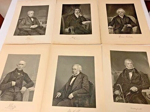 6 VINTAGE DRUCKE HISTORISCHER MÄNNER #3 - Bild 1 von 5