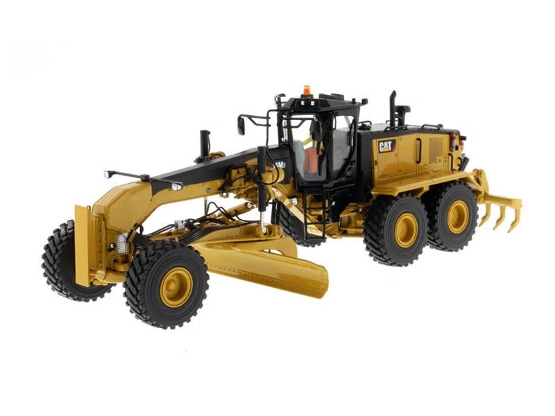 Cat Caterpillar 16m3 Motor Grader With Operator 1/50 by Diecast Masters 85507