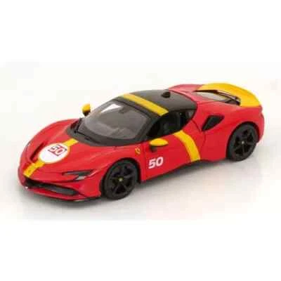 BURAGO 1:18  AUTO FERRARI  SF90 STRADALE #50  ASSETTO FIORANO ROSSO 18-16021 - Immagine 1 di 4